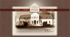 Desktop Screenshot of dworek.org.pl